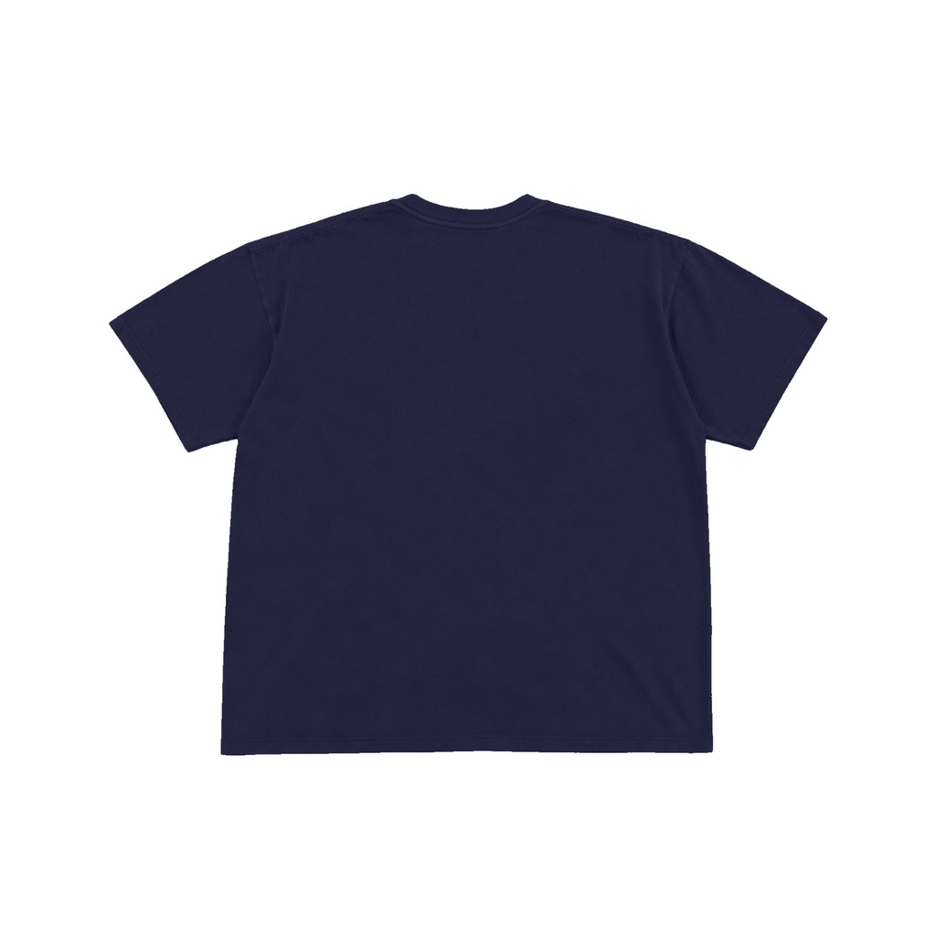 NAVY POCKET TEE