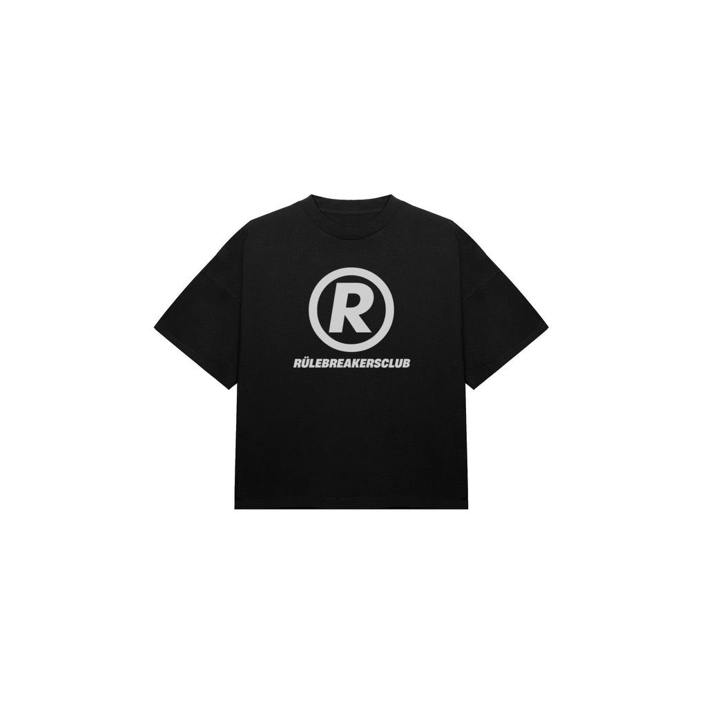 BLACK/WHITE LOGO TEE