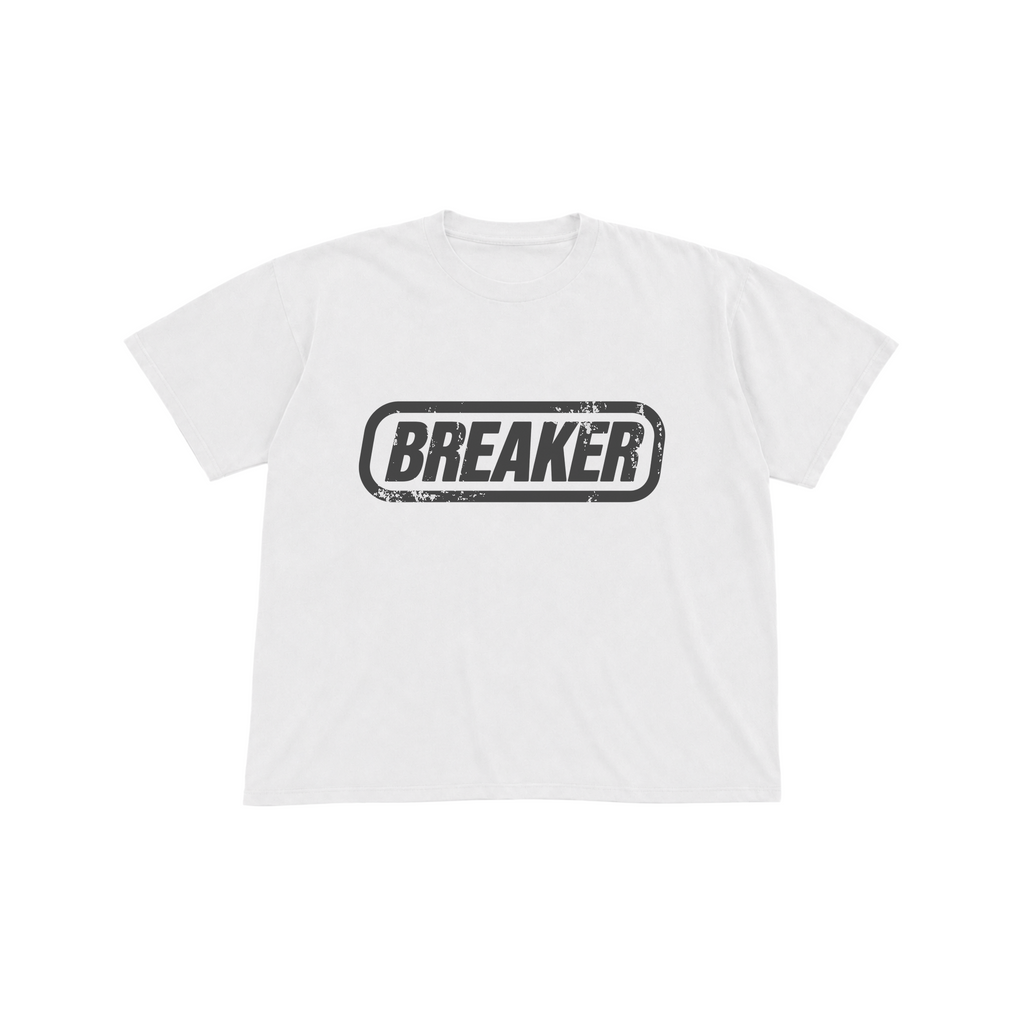 BREAKER STAMP TEE (WHITE)