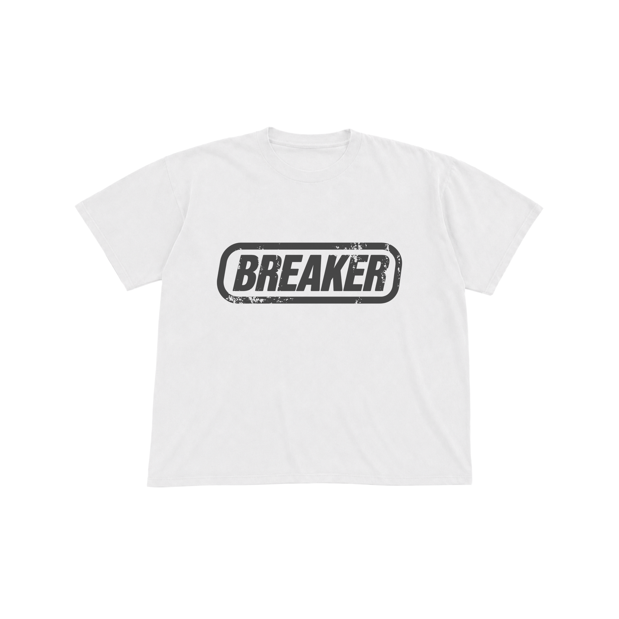 BREAKER STAMP TEE (WHITE)